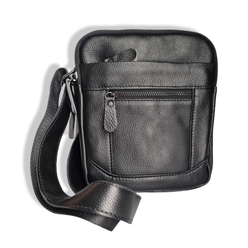 Men's leather Shoulder Bag...