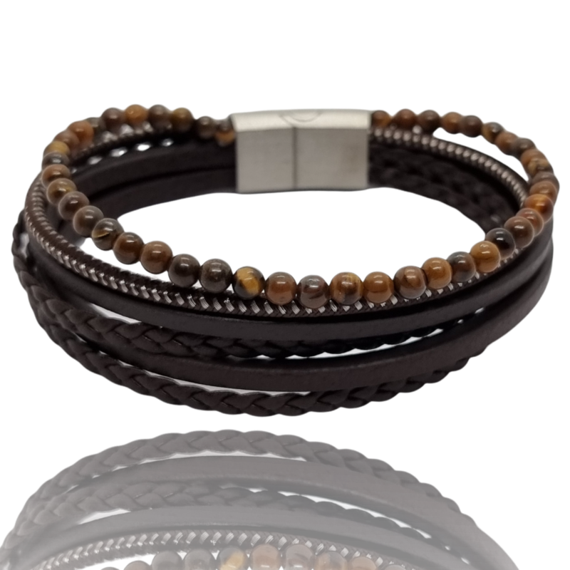 Men's Leather Bracelet BM-20