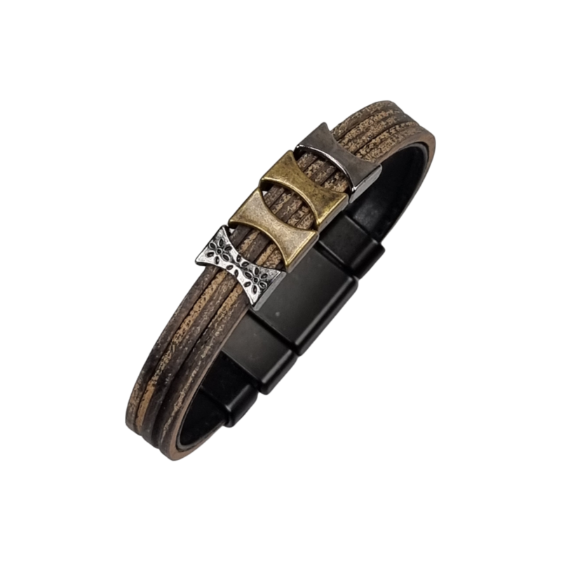 Men's Leather Bracelet BM-33